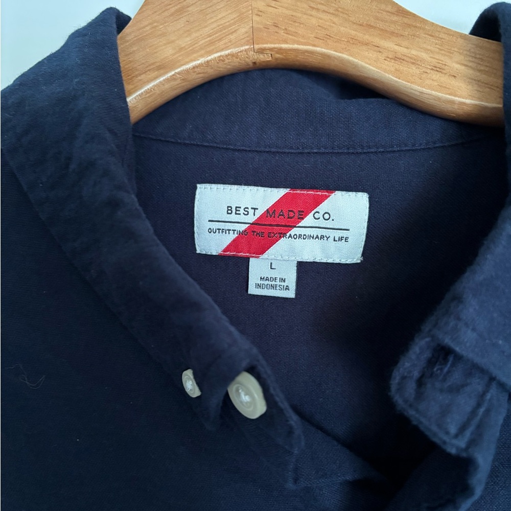 Men's Best Made Brushed Oxford Shirt
Item #: B2177
Size:LRG Color:Twilight Blue